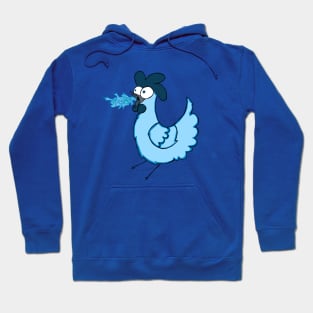 Gilbert the Ice Breathing Chicken of Doom Hoodie